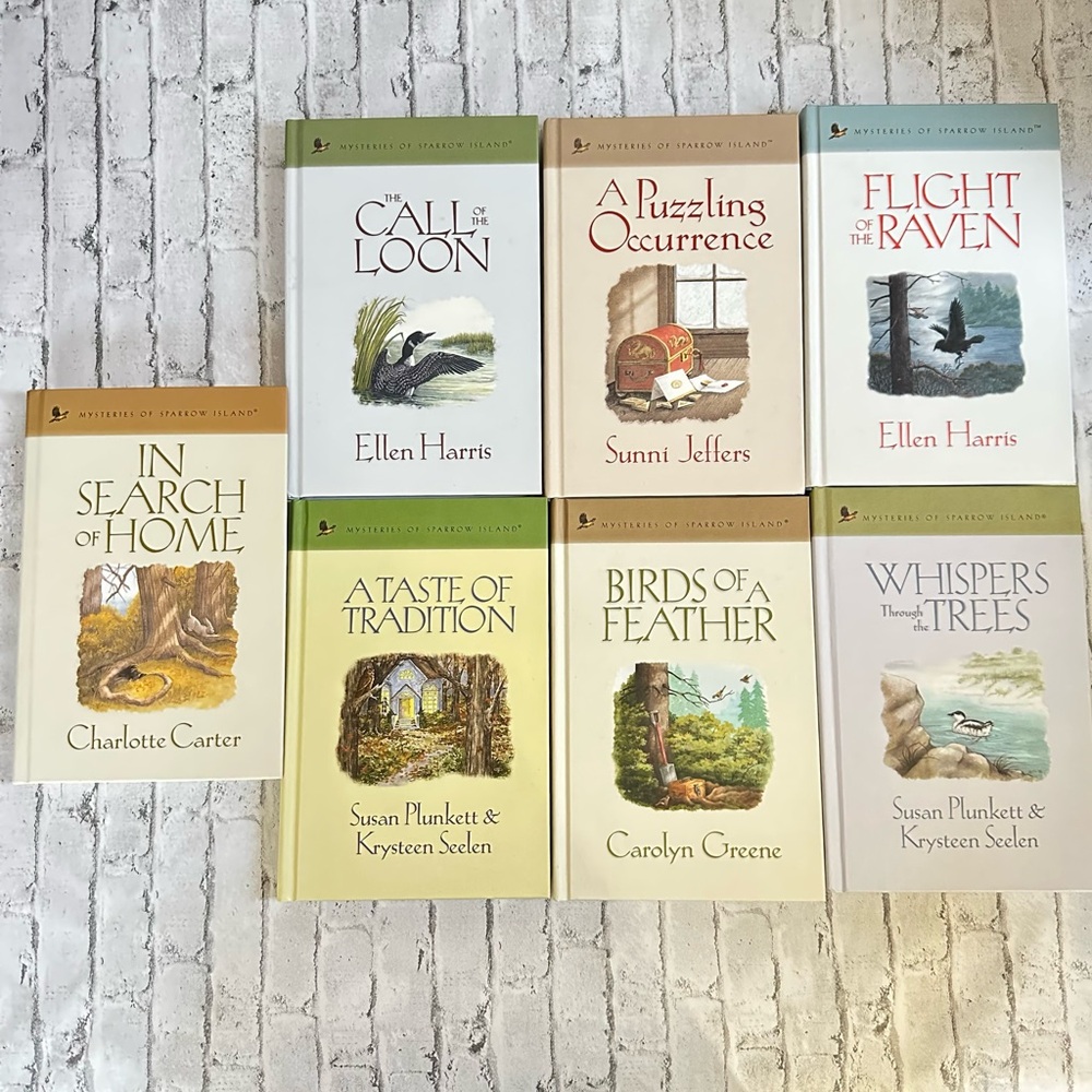 Set of 7 “Mysteries of Sparrow Island” Books – Guideposts Series